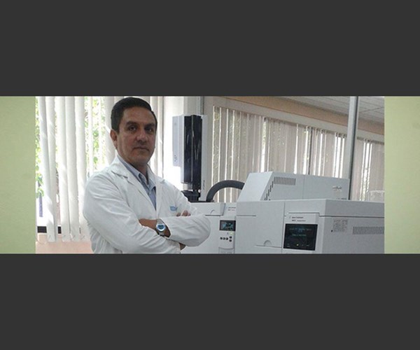 Luis Enrique Reyes Vielma, coordinador del Laboratorio de Caracterización Química del CIQA.